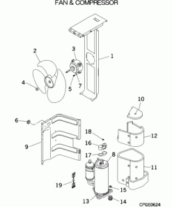 FDC140KXES6/A FAN AND COMPRESSOR