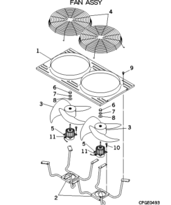FDCA615HKXE4A FAN ASSY