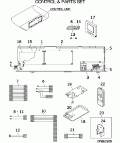 FDE71KXZE1/E CONTROL AND PARTS SET