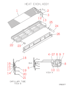 FDEJ112HKXE2 HEAT EXCH. ASSY