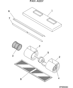 FDFU56KXE6D FAN ASSY