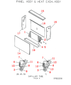 FDFUJ56HKXE2 PANEL AND HEAT EXCH.