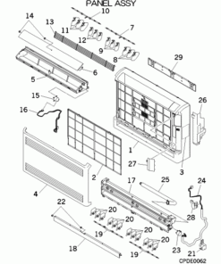 FDFW28KXE6D/1 PANEL ASSY