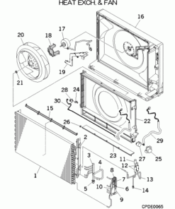 FDFW56KXE6D HEAT EXCH. AND FAN