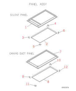FDRJ22HKXE2 PANEL ASSY
