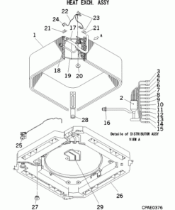 FDT100VF/1 HEAT EXCH. ASSY
