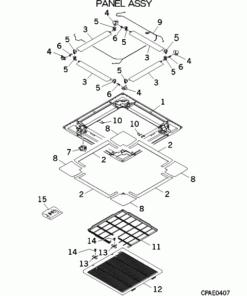 FDT140KXZE1/1 PANEL ASSY