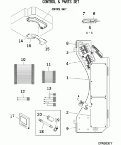 FDT140VF/A CONTROL AND PARTS SET