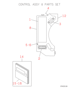 FDTJ71HKXE2 CONTROL AND PARTS SET