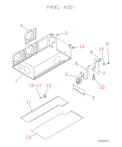 FDUMJ71HKXE2 PANEL ASSY