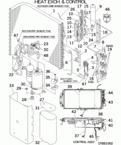 SCM50ZJ-S1/C HEAT EXCH. AND CONTROL