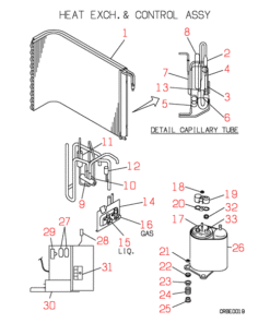 SCT403HENF-A HEAT EXCH. AND CONTROL