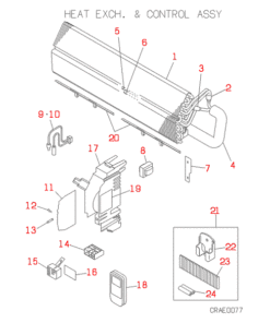 SKM322HENG-A HEAT EXCH. AND CONTROL