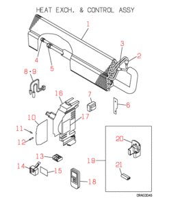 SKM328CENF-A HEAT EXCH. AND CONTROL