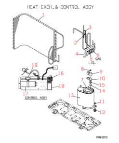 SRC208CENF-A HEAT EXCH. AND CONTROL