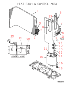 SRC328HENF-A HEAT EXCH. AND CONTROL