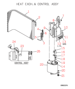 SRC408HENF-A HEAT EXCH. AND CONTROL