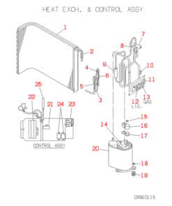 SRC408HENF-L3 HEAT EXCH. AND CONTROL