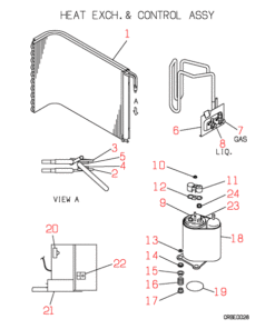 SRC501CENF-A HEAT EXCH. AND CONTROL