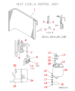 SRC501HENF-A HEAT EXCH. AND CONTROL
