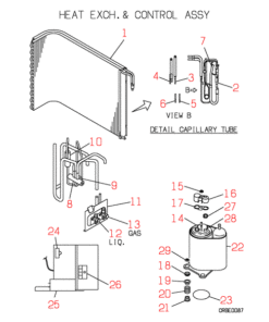 SRC568HENF-A HEAT EXCH. AND CONTROL