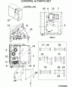FDC140VN/A CONTROL AND PARTS SET
