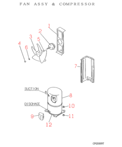 FDC206HEN FAN AND COMPRESSOR