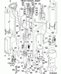 FDC224KXZWE1 HEAT EXCH. ASSY