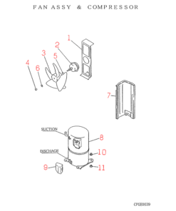 FDC256CEN FAN AND COMPRESSOR