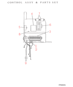 FDC256HEN2 CONTROL AND PARTS SET