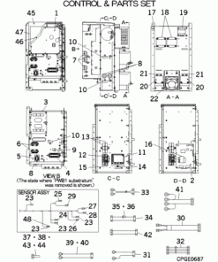 FDC280KXRE6/A CONTROL AND PARTS SET
