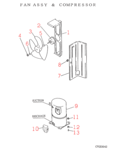 FDC306CEN FAN AND COMPRESSOR