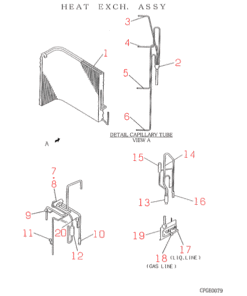 FDC306HEN2 HEAT EXCH. ASSY