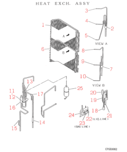 FDC406HES HEAT EXCH. ASSY