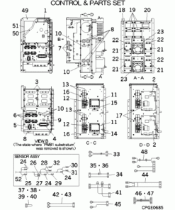 FDC504KXRE6/A CONTROL AND PARTS SET