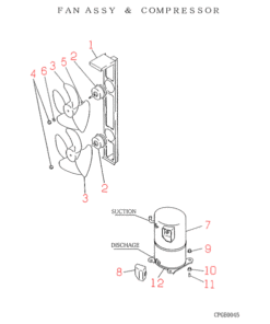 FDC506HES2 FAN AND COMPRESSOR