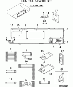 FDE112KXZE1/F CONTROL AND PARTS SET