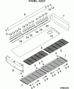FDE140VH/1 PANEL ASSY