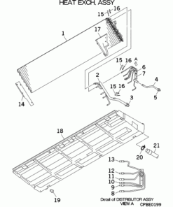 FDE71VH/1 HEAT EXCH. ASSY