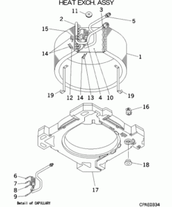 FDTC40V/B HEAT EXCH. ASSY