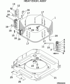 FDTC60VH/1 HEAT EXCH. ASSY