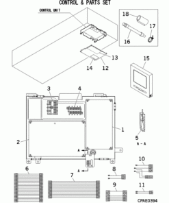 FDTW140KXE6F/F CONTROL AND PARTS SET