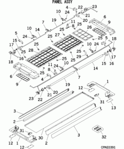 FDTW140KXE6F/F PANEL ASSY