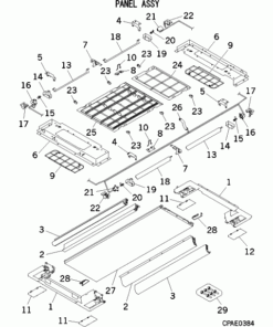 FDTW56KXE6F/F PANEL ASSY