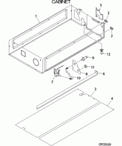 FDU112KXE6F/F CABINET