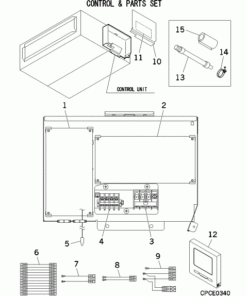 FDUM28KXE6F/F CONTROL AND PARTS SET