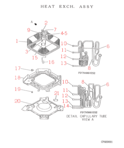 FDTN506HES2 HEAT EXCH. ASSY