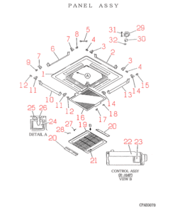 FDTN506HES2 PANEL ASSY