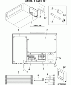 FDUM50VH/A CONTROL AND PARTS SET