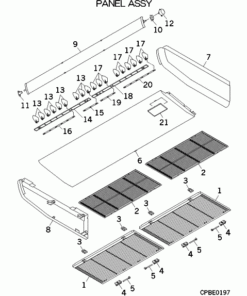 FDE71KXZE1/F PANEL ASSY